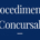 Procedimento Concursal